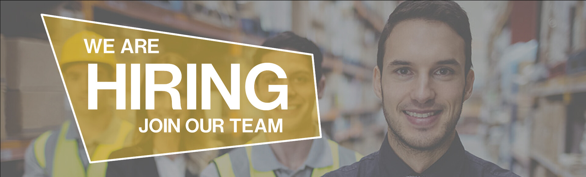 We are hiring. Join our team.